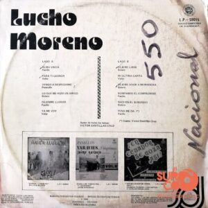 Disco de Vinilo Lucho Moreno  - Lucho Moreno Vinyl Record