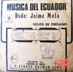Disco de Vinilo P. Jaime Mola - Solos De Órgano Vinyl Record