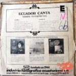 Disco de Vinilo Varios - Ecuador Canta Vinyl Record