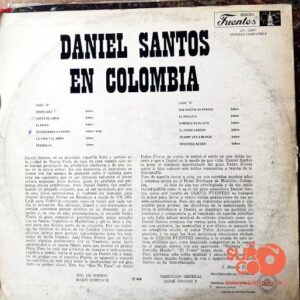 Disco de Vinilo Daniel Santos  - Daniel Santos En Colombia Vinyl Record
