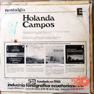 Disco de Vinilo Holanda Campos - Nostalgia Vinyl Record