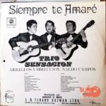 Disco de Vinilo Trío Sensación - Siempre Te Amare Vinyl Record