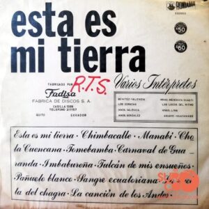 Disco de Vinilo Varios - Esta Es Mi Tierra Vinyl Record