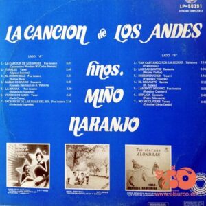 Disco de Vinilo Hermanos Miño Naranjo - La Canción De Los Andes Vinyl Record