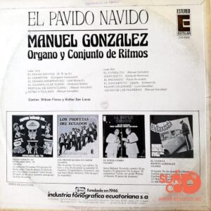 Disco de Vinilo Manuel Gonzales  - El Pavido Navido Vinyl Record