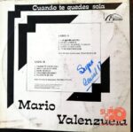 Disco de Vinilo Mario Valenzuela  - Cuando Te Quedes Sola Vinyl Record