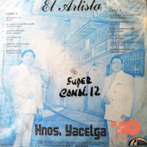Disco de Vinilo Hermanos Yacelga - El Artista Vinyl Record