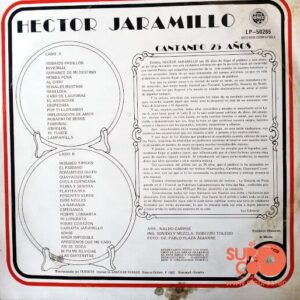 Disco de Vinilo Héctor Jaramillo - Cantando 25 Años Vinyl Record