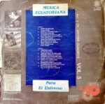 Disco de Vinilo Varios - Música Ecuatoriana Para El Universo Vinyl Record