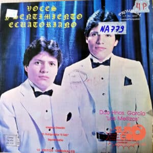 Duo Hermanos García Los Mellizos - Voces Y Sentimiento Ecuatoriano Vinilo