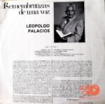 Disco de Vinilo Leopoldo Palacios  - Remembranzas De Una Voz Vinyl Record