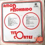 Disco de Vinilo Tito Cortes - Amor Prohibido Vinyl Record