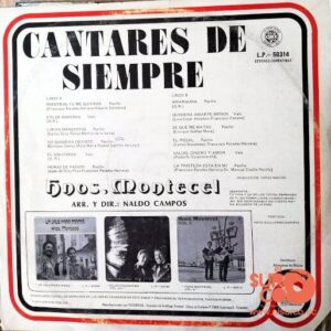 Disco de Vinilo Hermanos Montecel - Cantares De Siempre Vinyl Record
