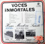 Disco de Vinilo Hermanas Mendoza Suasti - Voces Inmortales Vinyl Record
