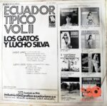 Disco de Vinilo Los Gatos Y Lucho Silva - Ecuador Típico Vol. 2 Vinyl Record