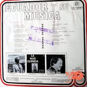 Disco de Vinilo Kike Vega - Ecuador Y Su Música Vinyl Record
