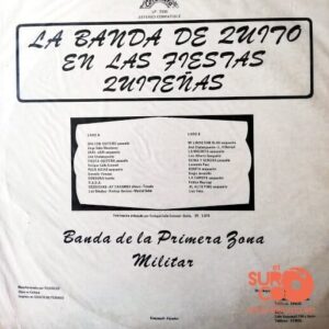 Disco de Vinilo Banda De La Primera Zona Militar - La Banda De Quito En Las Fiestas Quiteñas Vinyl Record