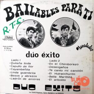 Disco de Vinilo Duo Éxito  - Bailables Para Ti Vinyl Record