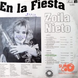 Disco de Vinilo Zoila Nieto Y Su Orquesta - En La Fiesta… Vinyl Record