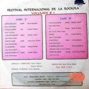Disco de Vinilo Varios - Festival Internacional De La Rockola Vol. 1 Vinyl Record