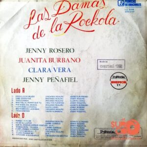 Disco de Vinilo Varios - Las Damas De La Rockola Vinyl Record