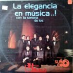 Disco de Vinilo Sonora De Los Hermanos Baca - La Elegancia En Música Vinyl Record