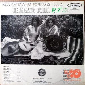 Disco de Vinilo Hermanas Calle - Mas Canciones Populares Vol. 2 Vinyl Record