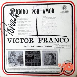 Disco de Vinilo Victor Franco - Perdido Por Amor Vinyl Record