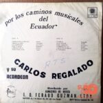 Disco de Vinilo Carlos Regalado Y Su Acordeón - Por Los Caminos Musicales Del Ecuador Vinyl Record