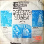 Disco de Vinilo Roberto Zumba - 15 Grandes Éxitos De Roberto Zumba Vinyl Record