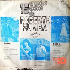 Disco de Vinilo Roberto Zumba - 15 Grandes Éxitos De Roberto Zumba Vinyl Record