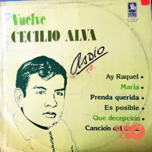 Cecilio Alva - Vuelve...Cecilio Alva Vinilo