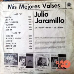 Disco de Vinilo Julio Jaramillo - Mis Mejores Valses Vinyl Record