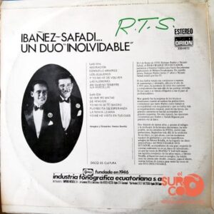 Disco de Vinilo Ibáñez Y Safadi - Un Duo Inolvidable Vinyl Record