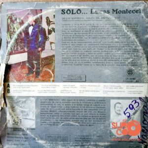 Disco de Vinilo Lucas Montecel - Solo… Vinyl Record