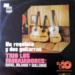 Disco de Vinilo Trío Los Embajadores - Un Requinto Y Dos Guitarras Vinyl Record
