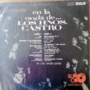 Disco de Vinilo Los Hermanos Castro - En Las Historia De… Los Hermanos Castro Vinyl Record