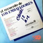 Disco de Vinilo Los Embajadores - El Recuerdo De Los Embajadores Vinyl Record