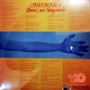 Disco de Vinilo Invisible - Durazno Sangrando Vinyl Record