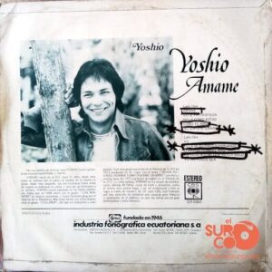 Disco de Vinilo Yoshio - Ámame Vinyl Record
