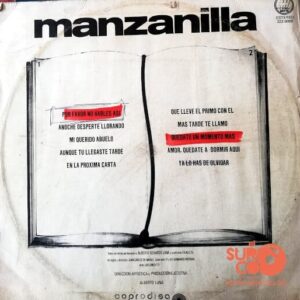 Disco de Vinilo Manzanilla - Manzanilla Vinyl Record