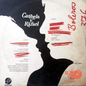Disco de Vinilo Carmela Y Rafael - Carmela Y Rafael Vinyl Record