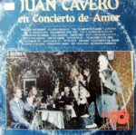 Disco de Vinilo Juan Cavero - En Concierto De Amor Vinyl Record