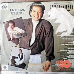 Disco de Vinilo Jorge Muñiz - Un Lugar En El Sol Vinyl Record