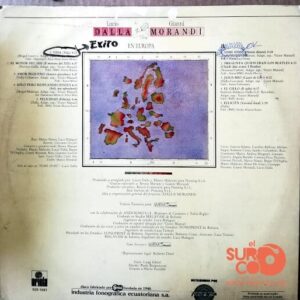 Disco de Vinilo Lucio Dalla - En Europa Vinyl Record