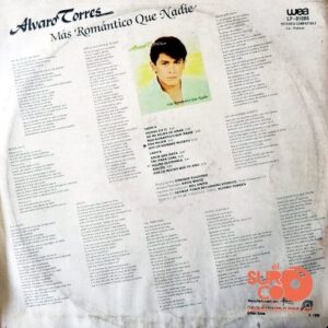 Disco de Vinilo Álvaro Torres - Mas Romántico Que Nadie Vinyl Record