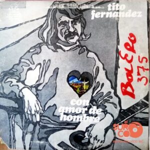 Disco de Vinilo Tito Fernández - Con Amor De Hombre Vinyl Record