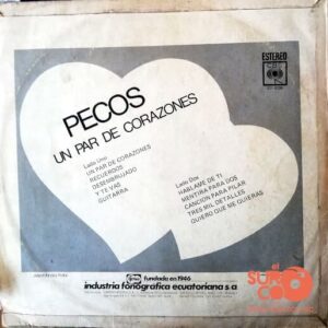 Disco de Vinilo Pecos - Un Par De Corazones Vinyl Record