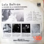 Disco de Vinilo Lola Beltrán - La Grande De La Canción Ranchera Vinyl Record