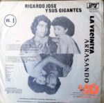 Disco de Vinilo Ricardo José Y Sus Gigantes - La Vecinita Vinyl Record